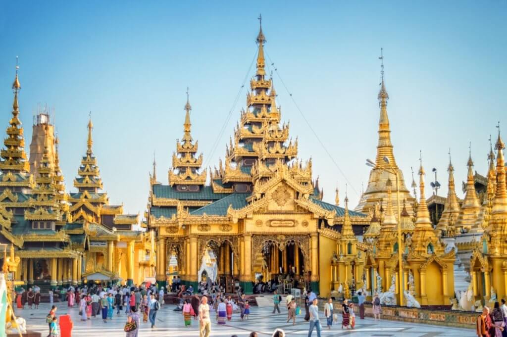 what to see in yangon - the outer terrace shwedagon pagoda