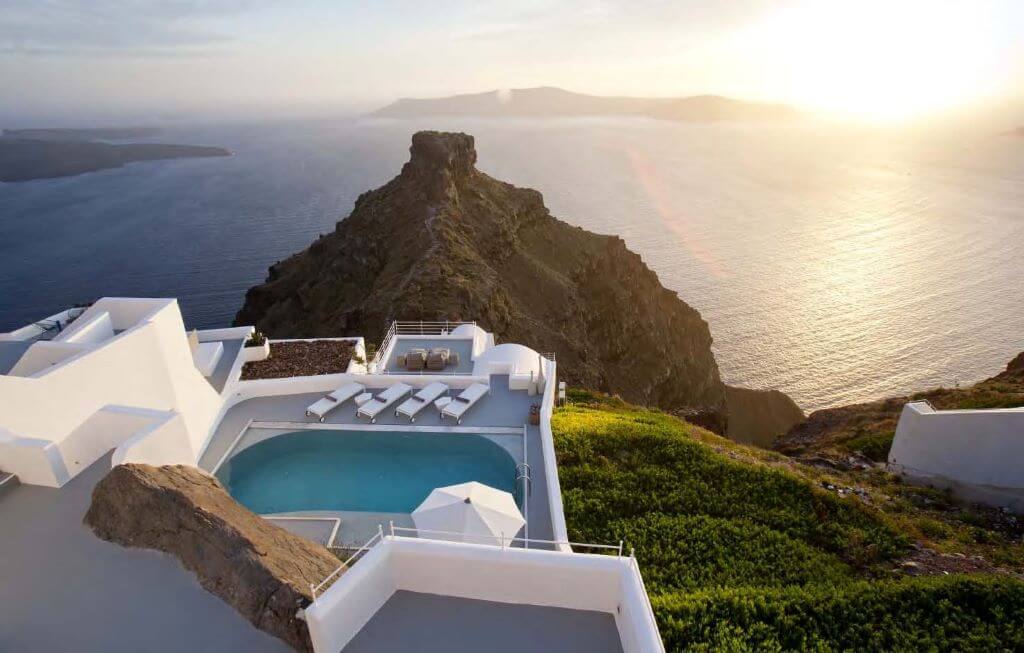 Grace Santorini hotel with private pool
