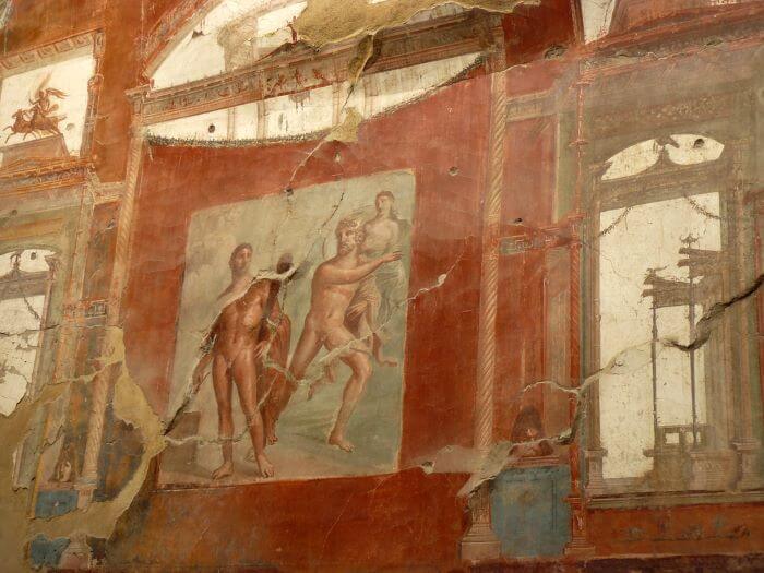 Herculaneum Wall Fresco