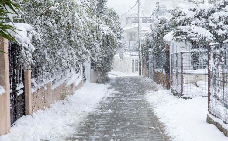 Athens-snowfall-February-2021
