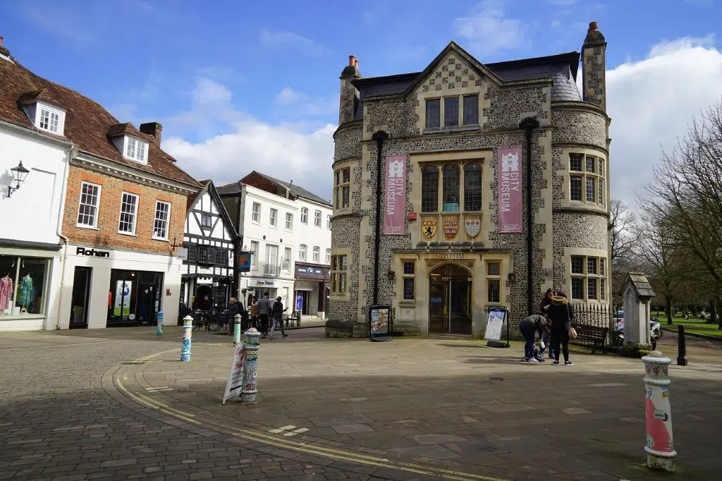 Photo of the exterior of Winchester City Museum, Winchester, England