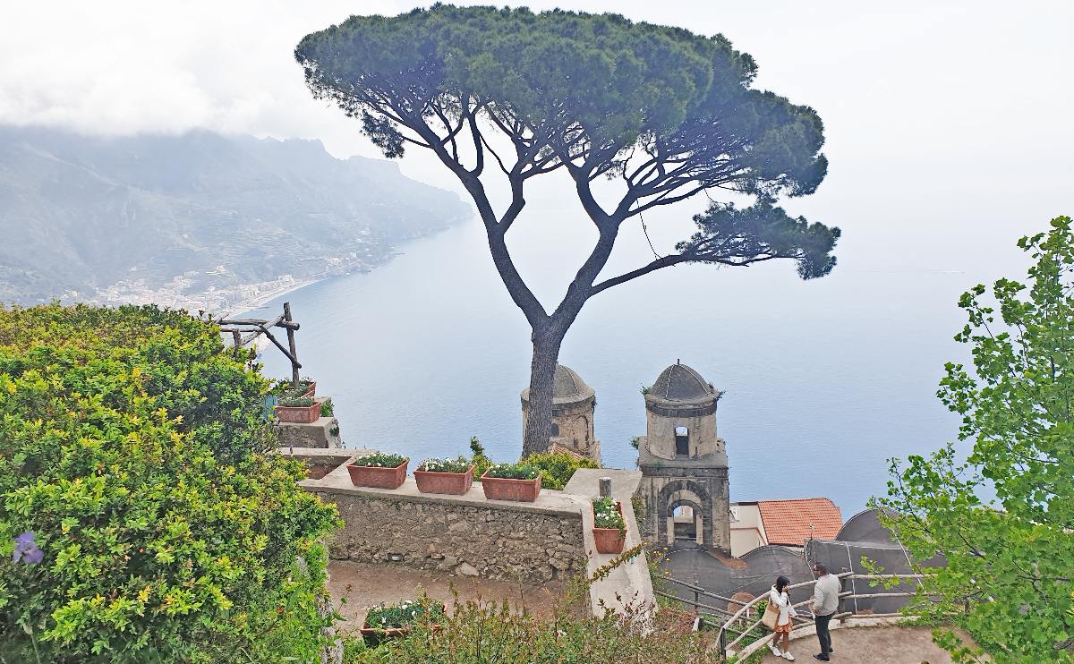 Chiesa D'Annunciata from Villa Rufolo, Ravello, Amalfi Coast, Italy