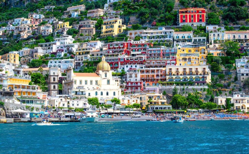 Trip Anthropologist Home 14 Positano from the coast