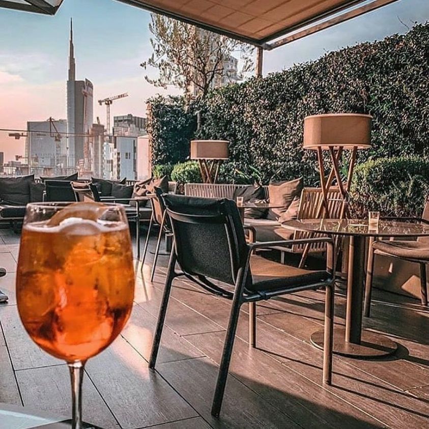Radio Rooftop Bar, MIlan, Italy